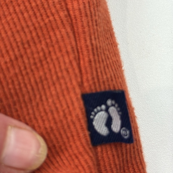 Vintage Hang Ten Men's Orange Button-Up Vest - Picture 5 of 9